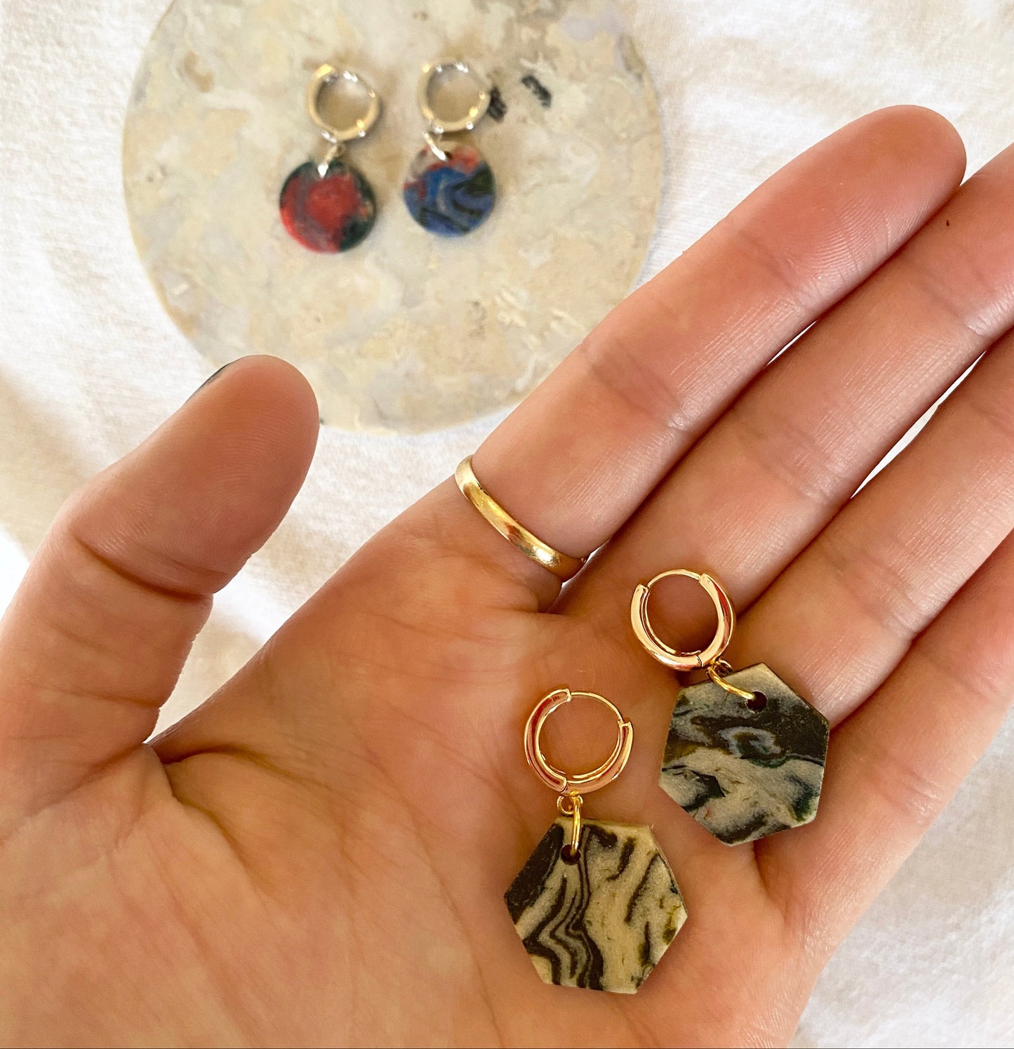 Sage Hexagon Fabreco Huggies