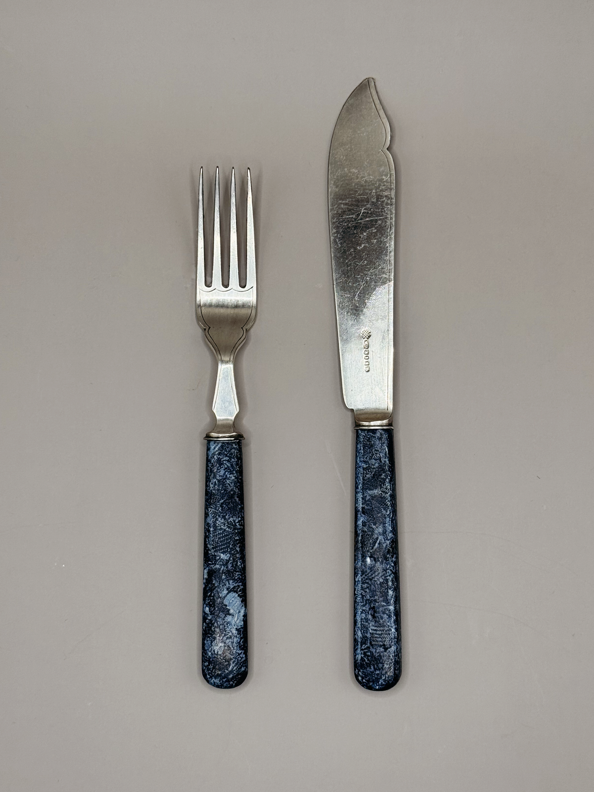 Fabreco® Vintage Knife & Fork Set - Denim