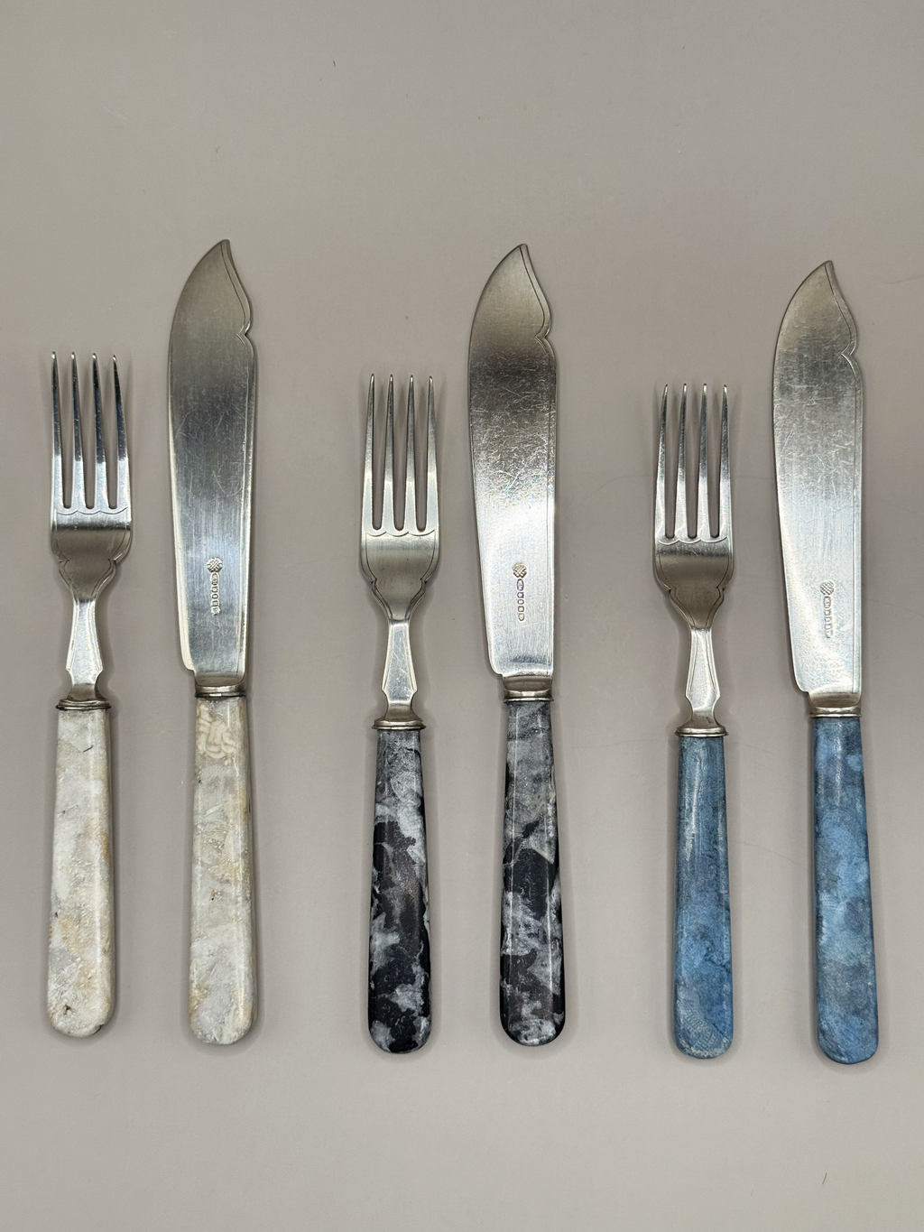 Fabreco® Vintage Knife & Fork Set - Monochrome