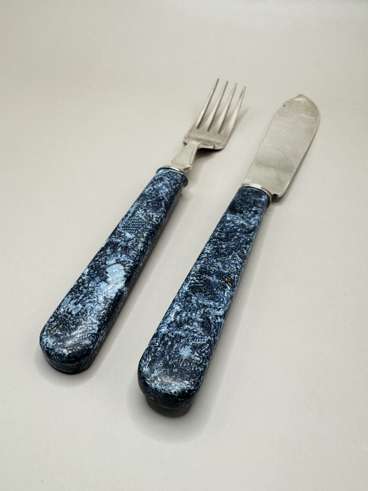 Fabreco® Silver Knife - Denim