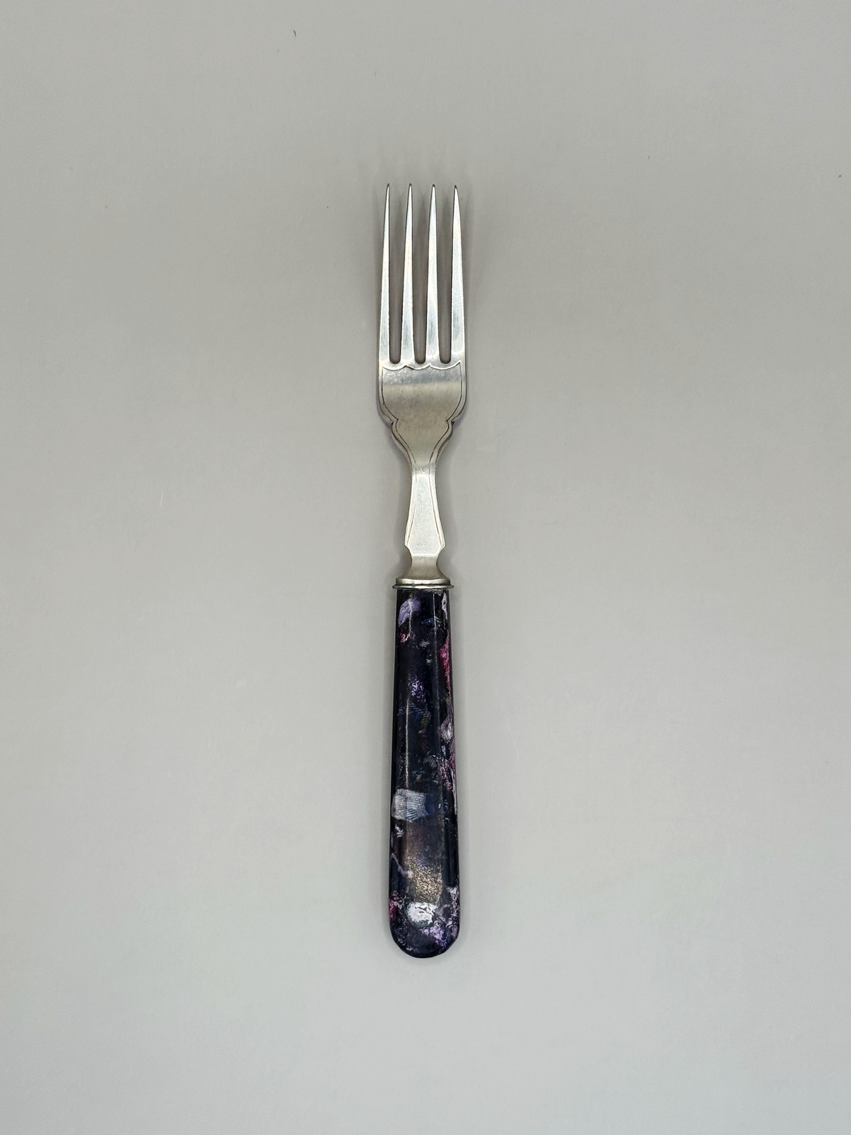 Fabreco® Silver Fork - Aubergine