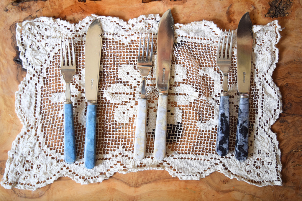 Fabreco® Silver Fork - Aqua