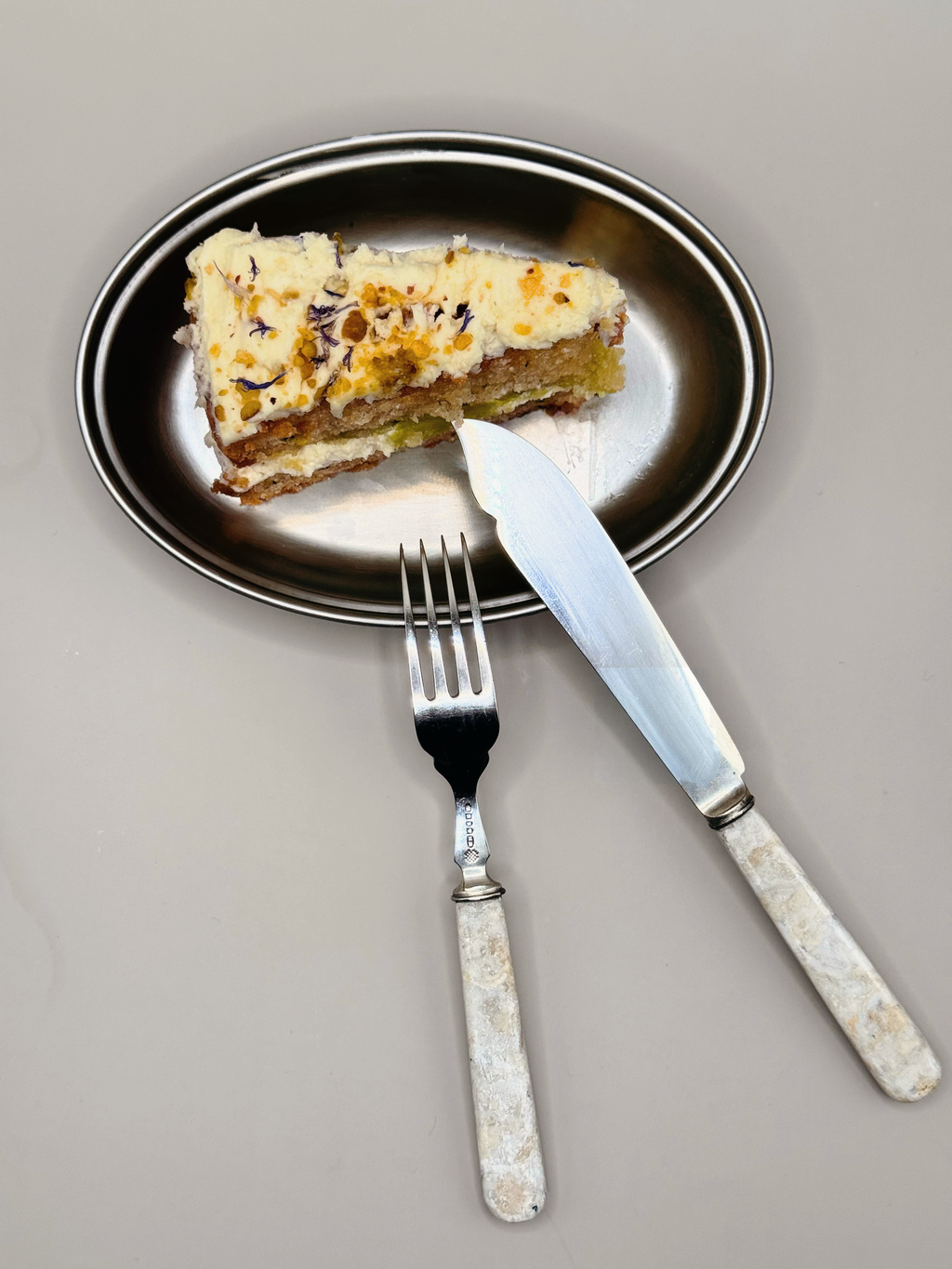 Fabreco® Silver Knife - Ivory
